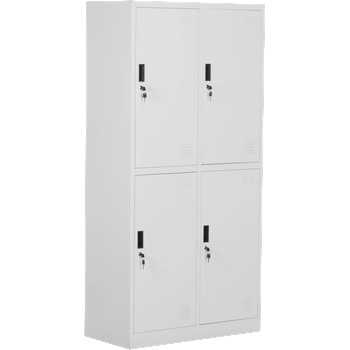 МЕТАЛЕН ШКАФ cr-1251 k - СИВ