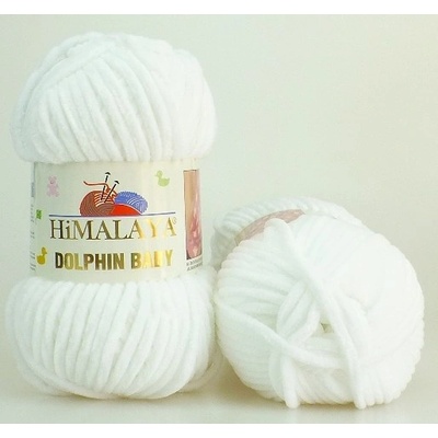 Himalaya příze Dolphin Baby 80301 bílá – Hledejceny.cz