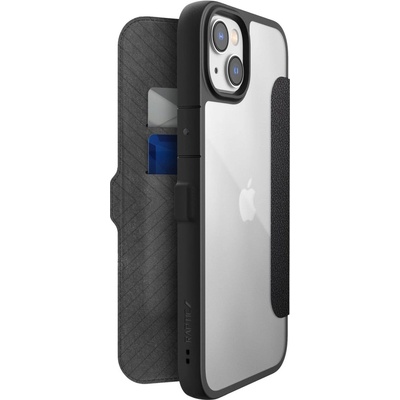 Raptic Калъф Raptic X-Doria Urban Folio Case за iPhone 14 Plus, черен