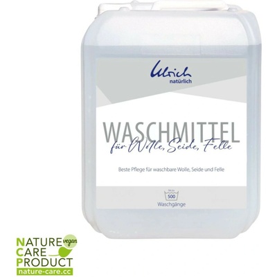Ulrich natürlich Prací gél na vlnu, hodváb a kožu s lanolínom, 5 l