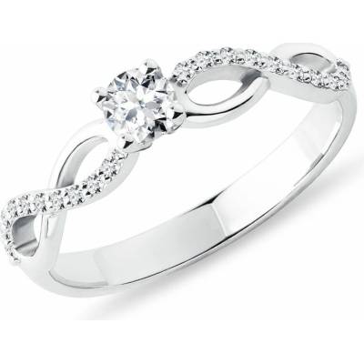 Klenota Zásnubný diamantový prsteň k0400012