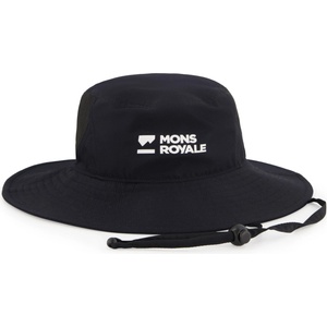 Mons Royale Шапка Mons royale Velocity Bucket Hat - Black - размер L/XL 58-61 cm (904-5743-0112)