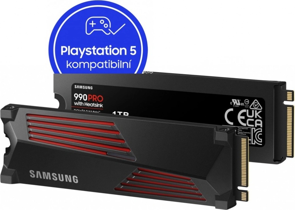 Samsung 990 PRO 2TB with Heatsink その6 Samsung 990 Pro Heatsink PCIe 4.0 M.2 2TB kainos nuo 179.97