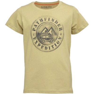ALPINE PRO IKEFO Dětské triko světle zelená 104110 – Sleviste.cz
