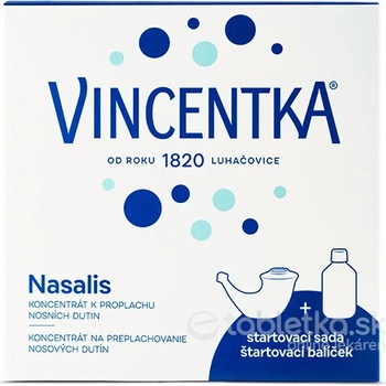 Vincentka Nasalis štartovací balíček koncentrát 300 ml + preplachovacia kanvička, 1 set