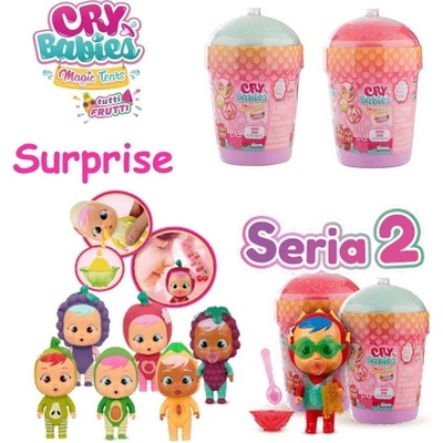 TM TOYS Cry Babies Magic Tears Tutti Frutti 1ks mix