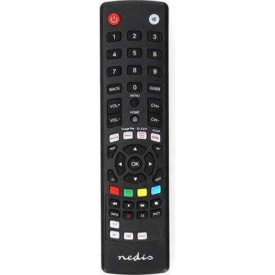 Nedis Универсално дистанционно управление за телевизор/сателит Nedis TVRC2310BK, бутон Amazon Prime, Disney+, Netflix, Google Play, Youtube (TVRC2310BK)