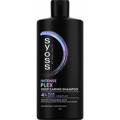 Syoss Intense Plex šampón na silne poškodené vlasy 440 ml