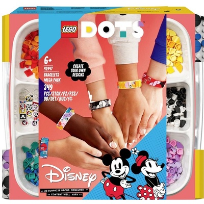LEGO® DOTS™ 41947 Mega balenie náramkov Mickey a priatelia