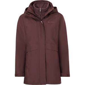 Vaude Дамско 3-в-1 яке Vaude Women's Idris 3In1 Parka IV 3-in-1 jacket - Dark Oak Uni - размер 48 (EU) (104-7033-0318)
