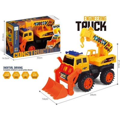 Детски строителен камион с кран