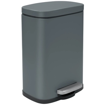 spirella ТОАЛЕТНО КОШЧЕ akira 5л МЕТАЛ Т. СИВ (10.19836)