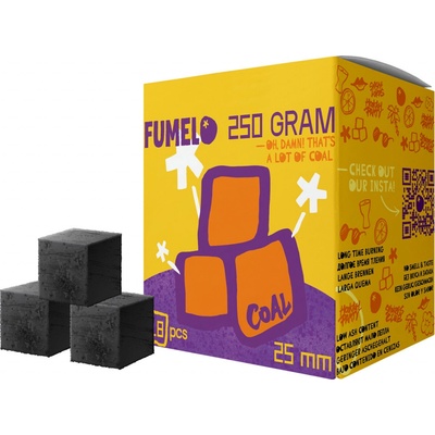 Fumelo 25 mm kokosové uhlíky 250 g