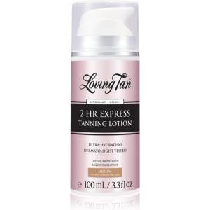 Loving Tan 2 HR Express хидратиращ бронзиращ лосион цвят Medium 100ml