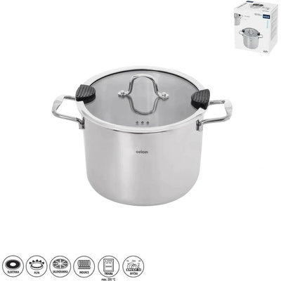 Orion Hrnec VENICE s poklicí 2,3 l 16 cm nerezová ocel, 8592381257156