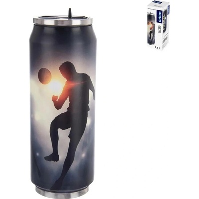 Orion Nerezová termoska plechovka fotbal 500 ml