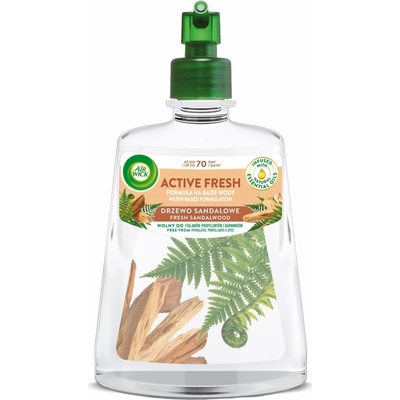 Air Wick Active Fresh náplň do automatického difuzéra santalové drevo 228 ml