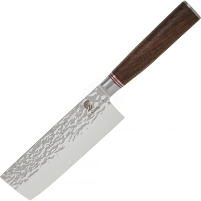Art Gladius nôž Nakiri / sekáček na zeleninu Art Gladius Ořechové drevo oceľ 440