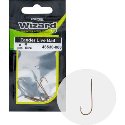 WIZARD ZANDER LIVE BAIT LIGHT vel.2 6ks