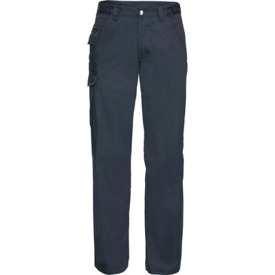 Russell nohavice 001M Length do pasu keprové french navy Navy french