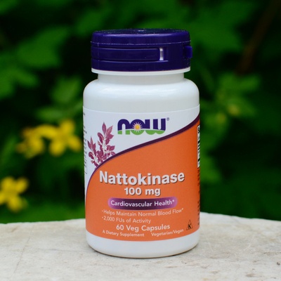 Now Foods Nattokinase 100 mg 60 kapsúl