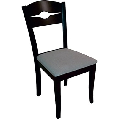 Bogdan Furniture Europe Трапезен стол Мебели Богдан модел 46-BM Manfred венге, размери: 42/55/90 см, материал: масив бук / дамаска