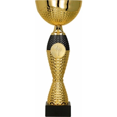 Kovový pohár Zlato-černý 24 cm 10 cm