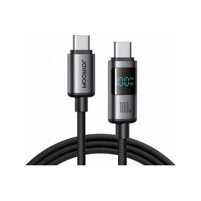 Joyroom USB Cable Joyroom USB-C - USB-C 1.2 m Black (6956116701437)