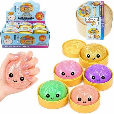 Squishy Dumpling mačkací antistresový knedlíček v košíku – Hledejceny.cz
