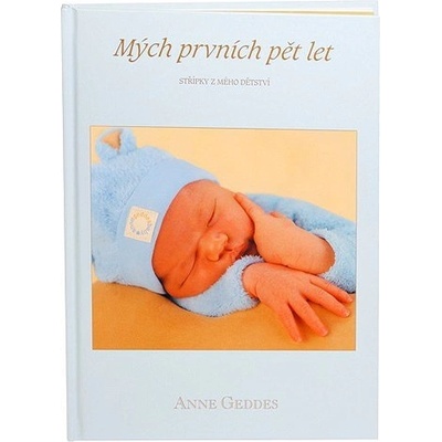 Anne Geddes Kniha Mých Prvních Pět Let modrá