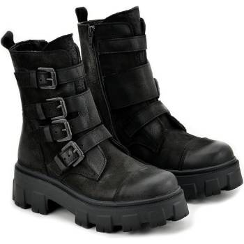 Image 1 of Tinti Дамски боти Nora Black Nabuk (Nora black nabuk)