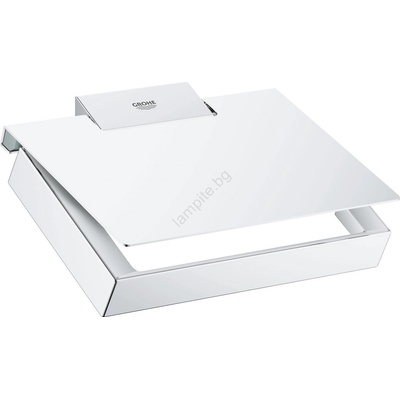 GROHE 40781000 - Държач за тоалетна хартия selection cube, лъскав хром (gh0493)