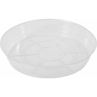 Podmiska pod květník AIR plastová transparentní 22cm