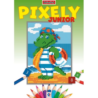 Baloušek Tisk Omalovánka A4 Pixely Junior