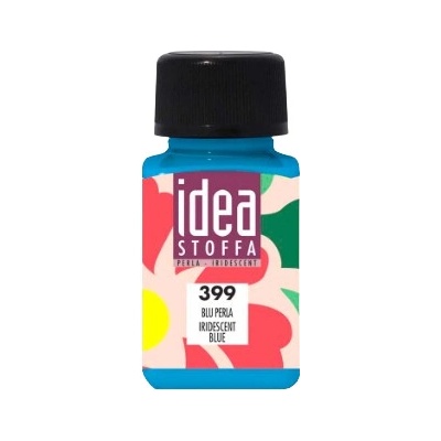 Maimeri Idea Stoffa farby na textil 399 iridescent blue 60 ml