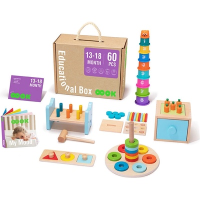 Tooky Toys edukačný box Midi 6 ks