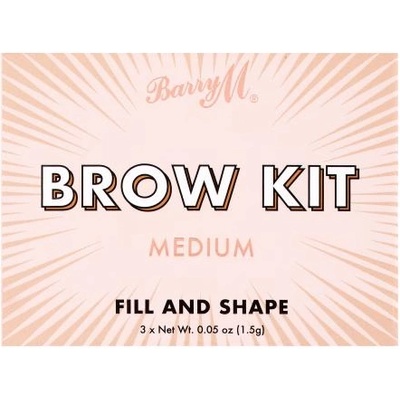 Barry M Brow Kit Комплекти и палитри за вежди 4.5 гр нюанс Medium