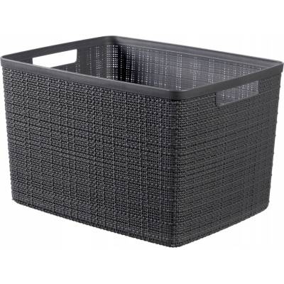Curver košík JUTE L 20 l tmavosivý
