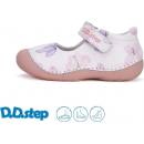 D.D.Step kožené balerínky S015-51291 white