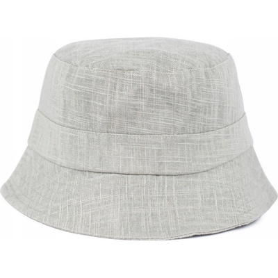 Szaleo klobúk typu bucket sivý