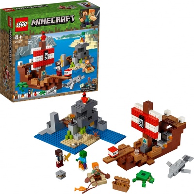 LEGO® Minecraft® 21152 Dobrodružstvo na pirátskej lodi