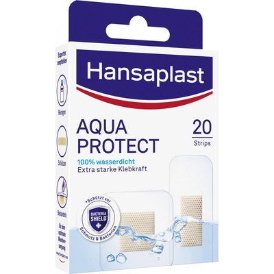 Hansaplast Aqua Protect vodotesná náplasť 20 ks