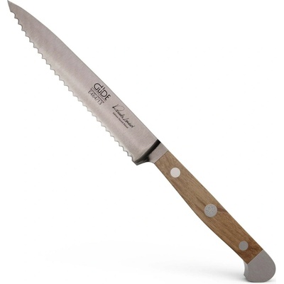 Güde Solingen nôž na zeleninu ALPHA OAK 13 cm hnedý