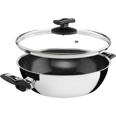 KOLIMAX Pánev CERAMMAX PRO COMFORT s poklicí 26 cm 3.4 l černý GRANIT