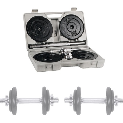 inSPORTline Jednoručky v kufříku set 2 x 10 kg – Zboží Dáma