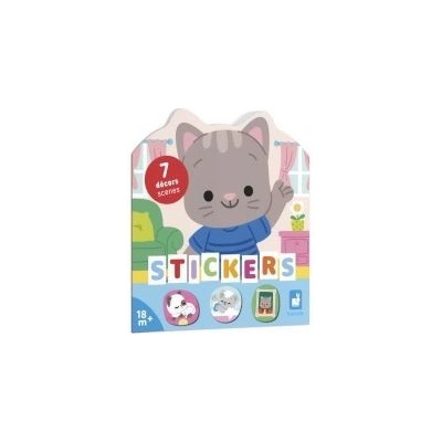 Janod Stickers samolepkový sešit můj dům