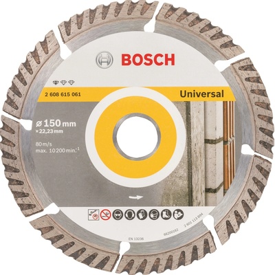 BOSCH Diamantový deliaci kotúč Standard for Universal 150 × 22,23 2.608.615.061