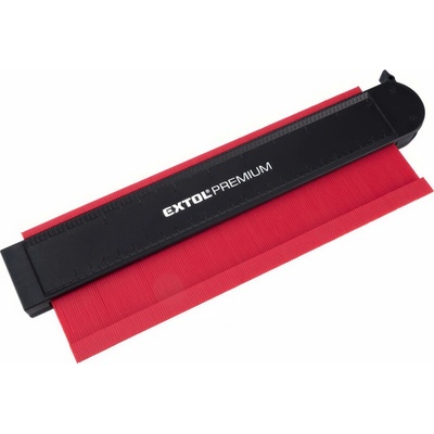 Šablóna na prenášanie kontúr s magnetmi, 256mm, EXTOL PREMIUM