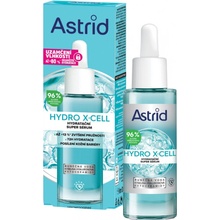 Astrid Hydro X-Cell hydratačné super sérum na zvýšenie pružnosti a hydratácie pokožky 30 ml