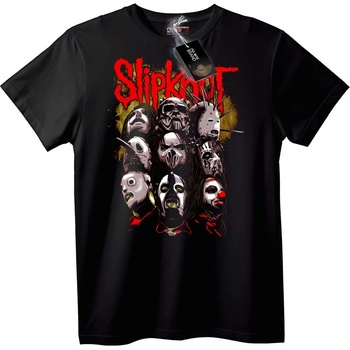 NOONEBRAND Тениска Маски на Slipknot - 2XL, Black